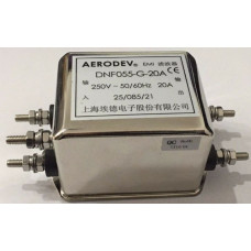 DNF055-G-20A 250 V AC 50~60 Hz 20 Amper Tek Faz EMI Filtre
