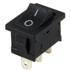 IC-125 Mini Işıksız Yaylı Anahtar (ON)-OFF 3P