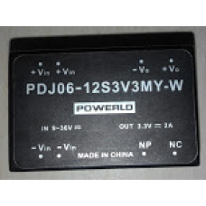 PDJ06-12S3V3MY-W Giriş:19~36Vdc,Çıkış:3.3Vdc,2A,dc/dc converter