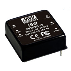 SKE15A-24,15W DC-DC Tek Çıkışlı Converter