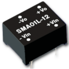 SMA01M-05,15Vdc Çıkış Regulesiz,Tek,çıkış Converter